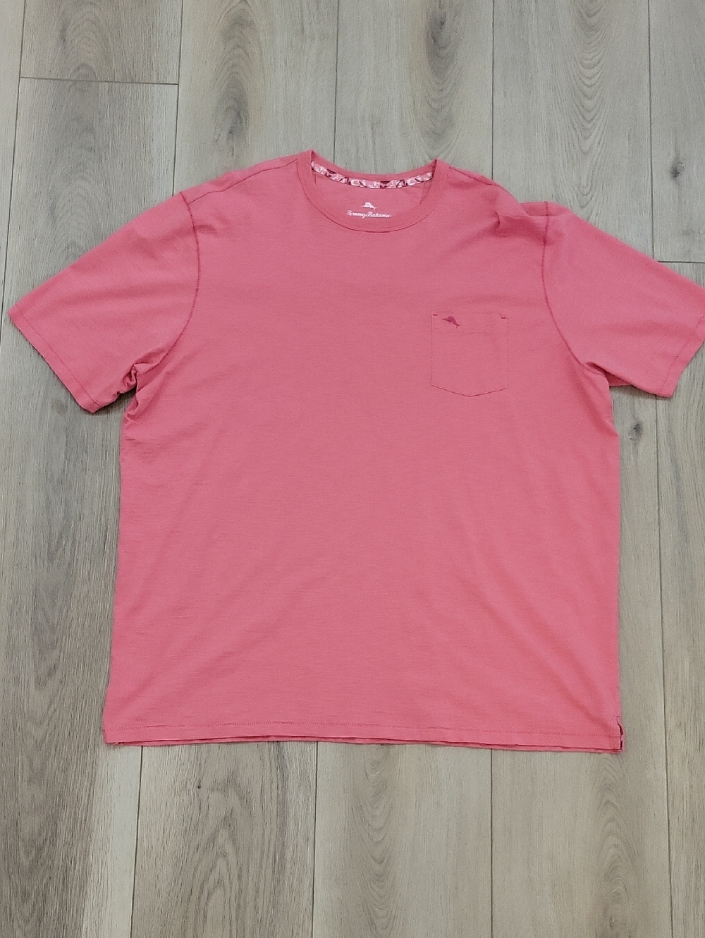 Tommy Bahama Coral Pocket Tee